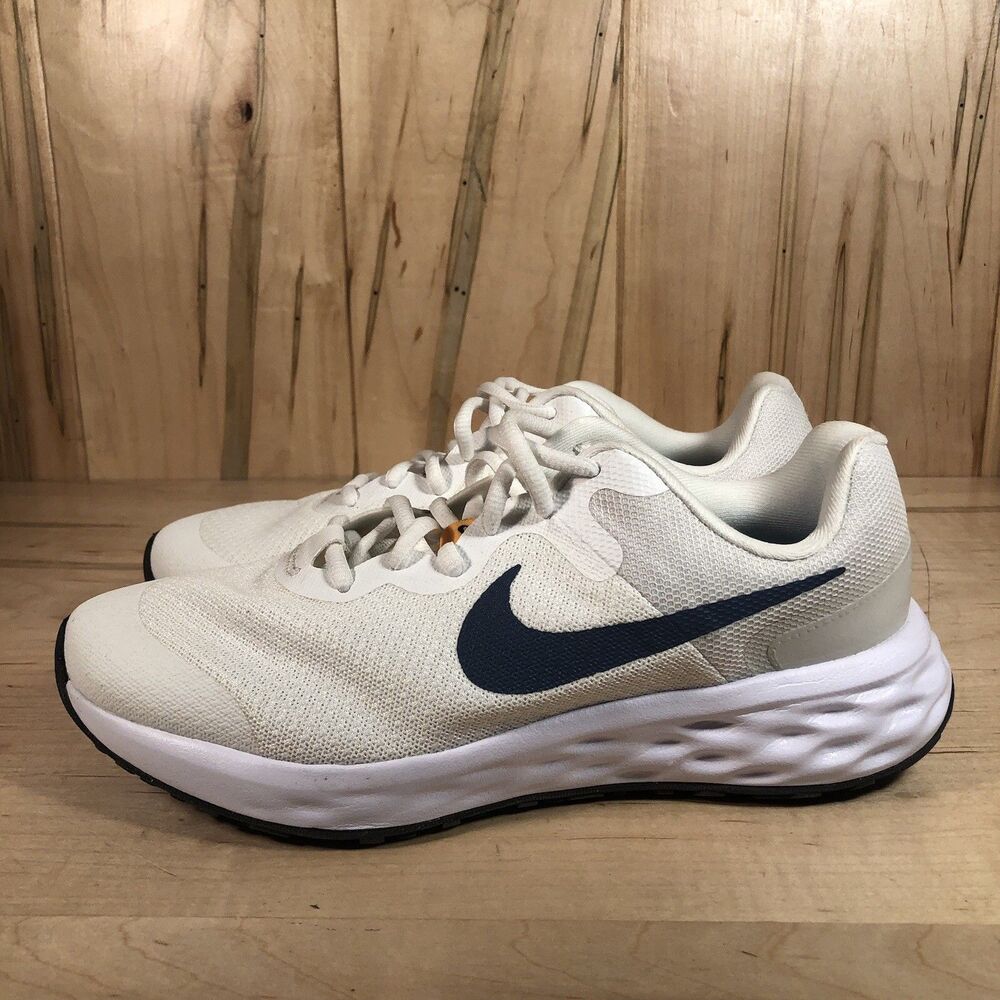 Nike Youth Revolution 6 NN Running Trainers Size 5 White Blue Black NEW